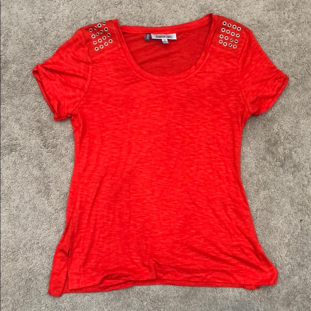 Red Jennifer Lopez xs shirt